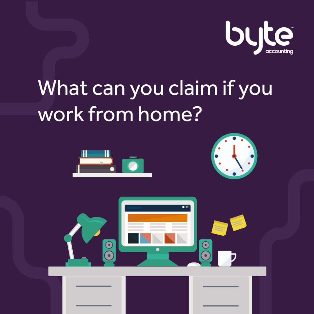 What can you claim for if you work from home?