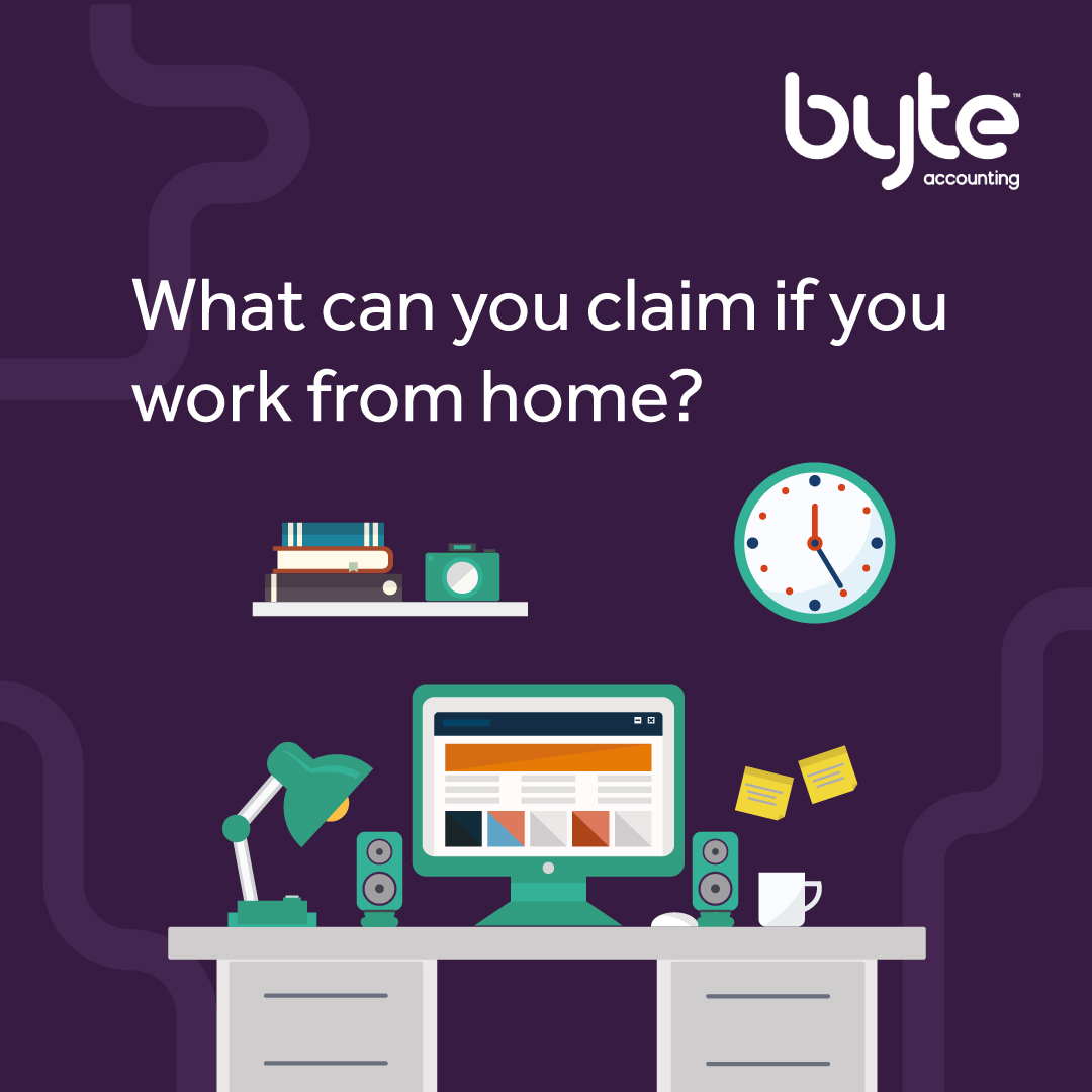 What can you claim for if you work from home?